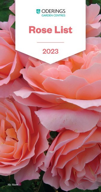 Rose catalogue 2023