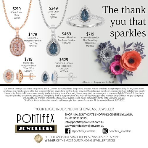 Mother's Day Promotion 2022 - PONTIFEX JEWELLERS