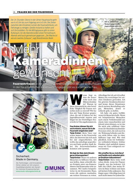 2022/13 | 175 Jahre Feuerwehr Ulm