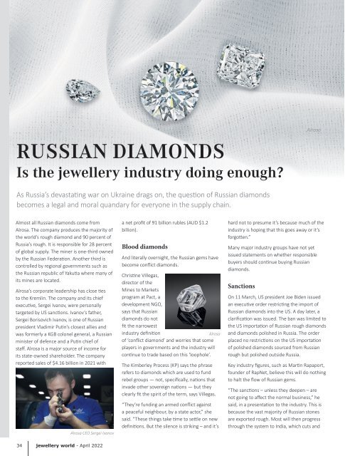 Jewellery World Magazine - April 2022