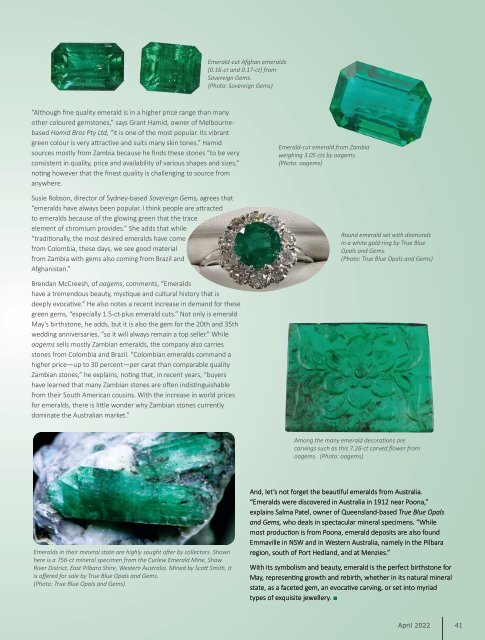 Jewellery World Magazine - April 2022