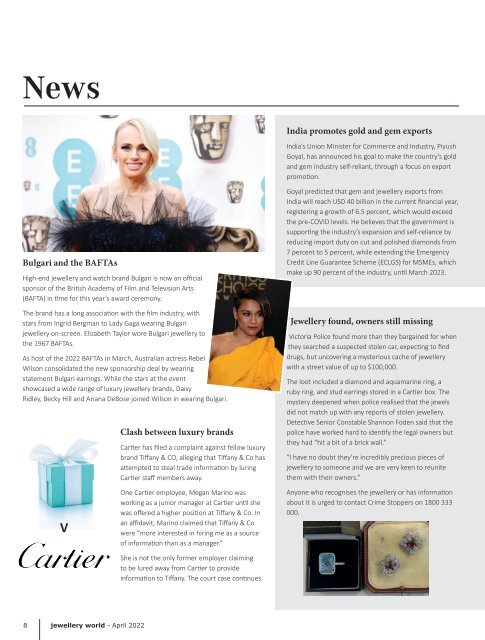 Jewellery World Magazine - April 2022