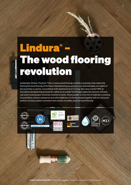 Lindura® wood flooring