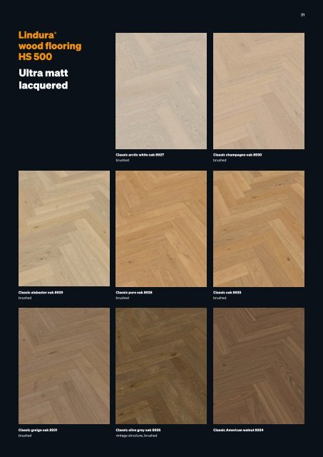 Lindura® wood flooring