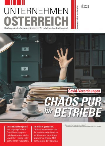 Unternehmen Österreich 01/2022
