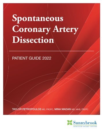 Spontaneous Coronary Artery Dissection - Patient Guide 2022