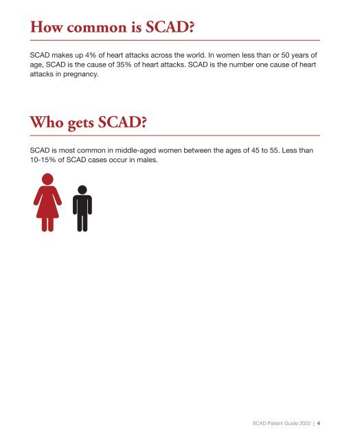 Spontaneous Coronary Artery Dissection - Patient Guide 2022