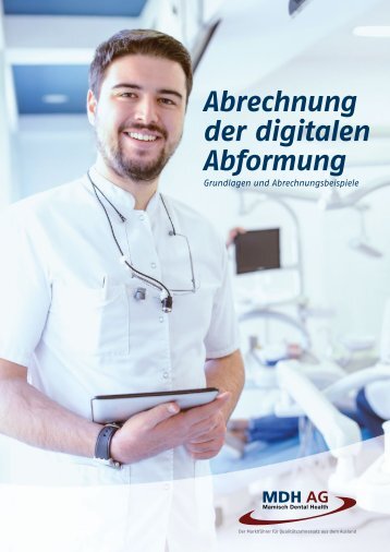 Abrechnung der digitalen Abformung