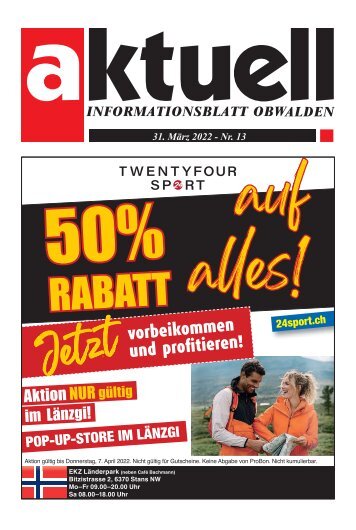 Aktuell Obwalden | KW13 | 31. März 2022