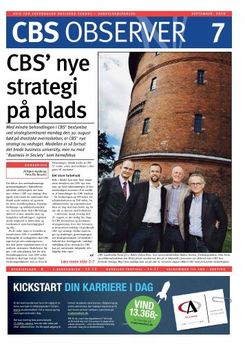 KICKSTART DIN KARRIERE I DAG - CBS OBSERVER