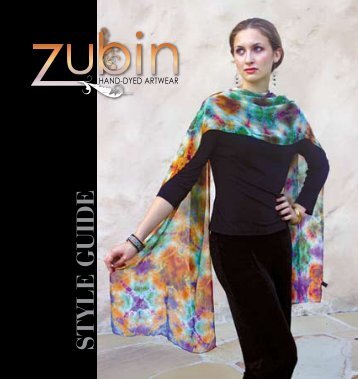 Download Style Guide - Zubin: Tie-Dye Creator | Homepage