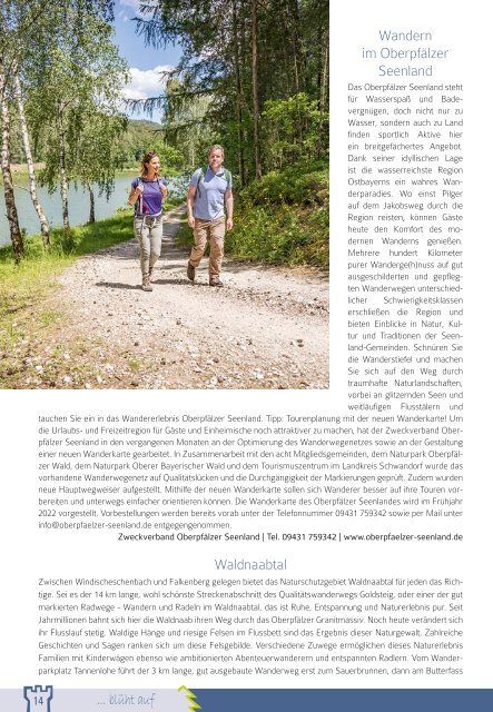 Freizeitmagazin Oberpfälzer Wald Frühling 2022