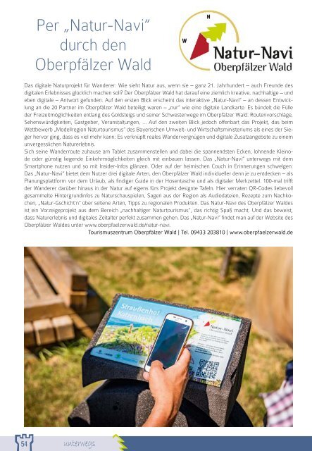 Freizeitmagazin Oberpfälzer Wald Frühling 2022