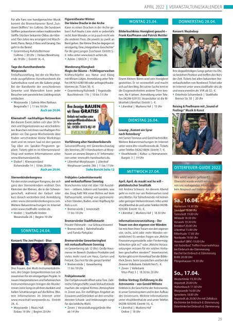 Land & Leben Aprilausgabe 2022