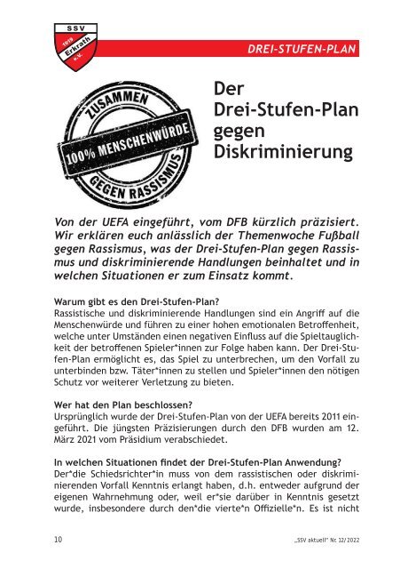 SSV aktuell, Ausgabe 12-2022 reduziert