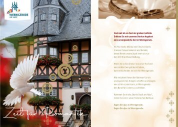 Heiraten in Wernigerode