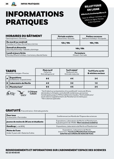 Programme avril-mai-juin 2022