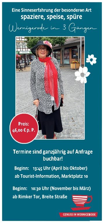 Wernigerode in drei Gängen