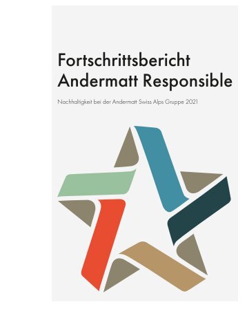 Fortschrittsbericht Andermatt Responsible 2021
