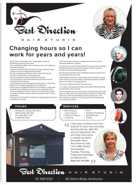 Ashburton Courier: March 31, 2022