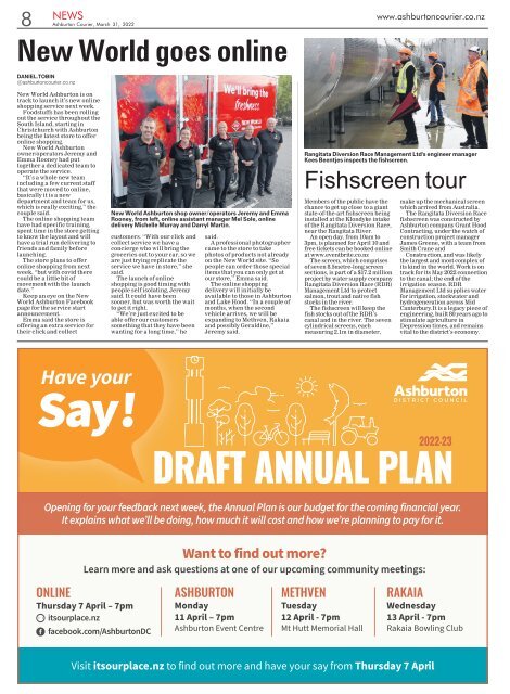 Ashburton Courier: March 31, 2022