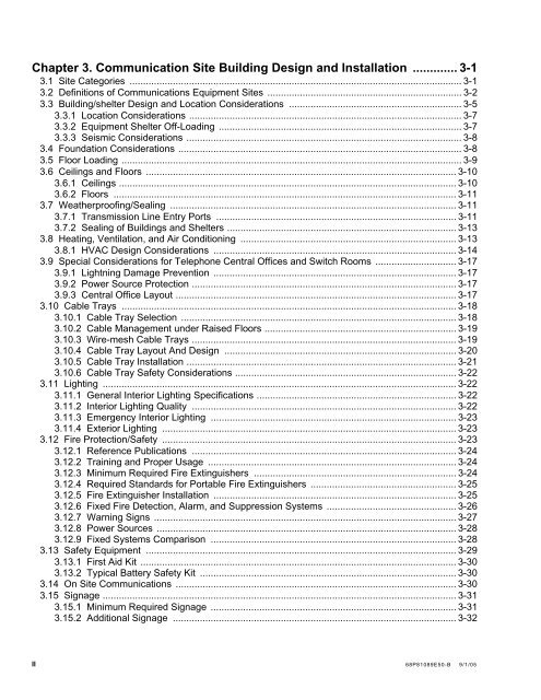 standards and guidelines for communication sites - Radio And ...