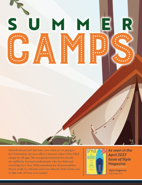 Summer Camps Stand Alone - April 2022