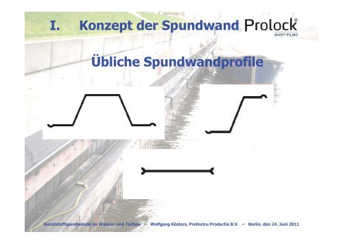 Kunststoffspundwände im Wasser- und Tiefbau - BWK Berlin ...