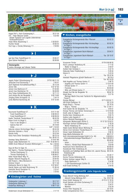 Marbach am Neckar und Umgebung ÖTB 22/23