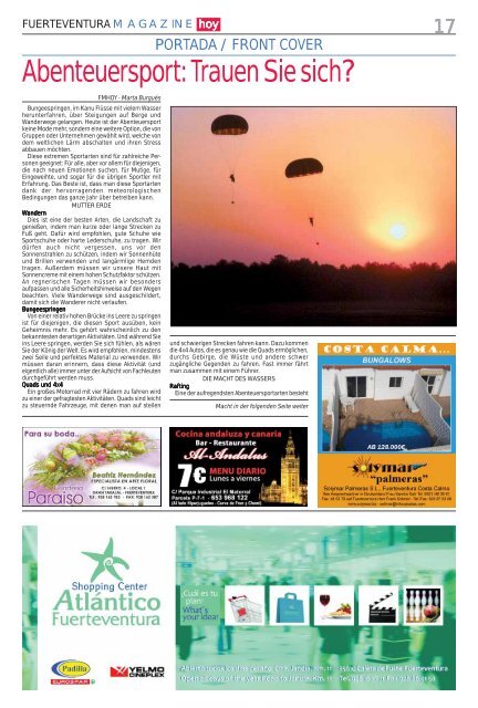 actualidad local - fuerteventura magazine hoy