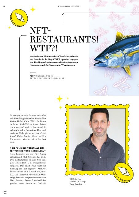 Chef Sache Magazin 01-2022