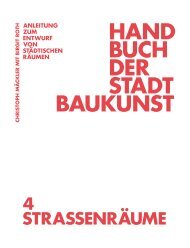 Handbuch der Stadtbaukunst 4 Straßenräume