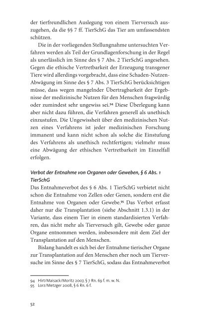 Mensch-Tier-Mischwesen in der Forschung - Deutscher Ethikrat