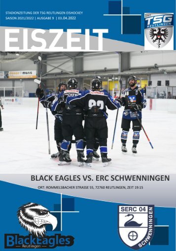 TSG Black Eagles vs ERC Schwenningen 03 04 2022