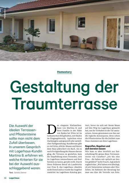 Lagerhaus Axams | Magazin Leben am Land 02