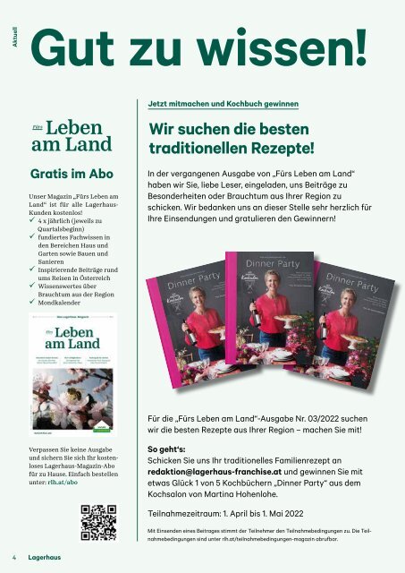 Lagerhaus Axams | Magazin Leben am Land 02