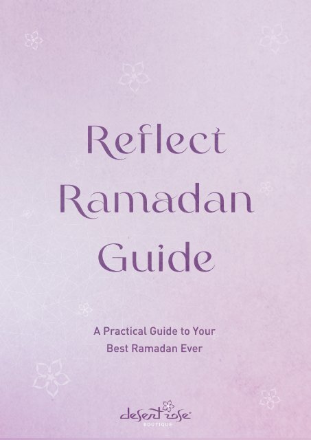 Ramadan Guide 2022