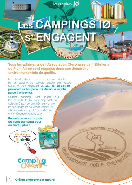 Livret d'accueil Campings Oleron 2024