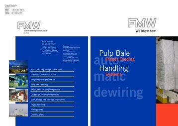 matic dewiring - FMW Industrieanlagenbau Gmbh
