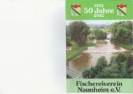 Festschrift 50 Jahre FV Naunheim