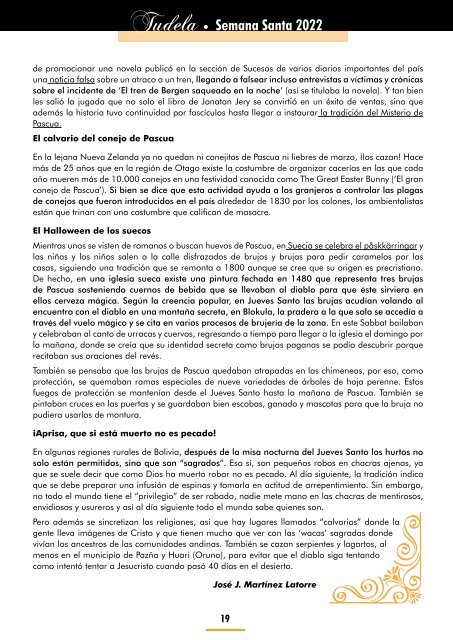 REVISTA COFRADIAS DE SEMANA SANTA TUDELA 2022