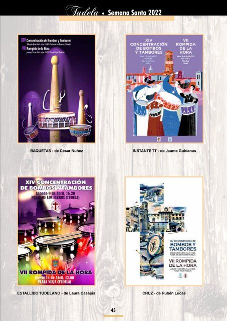REVISTA COFRADIAS DE SEMANA SANTA TUDELA 2022