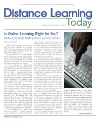 Is Online Learning Right for You? - United States Distance Learning ...