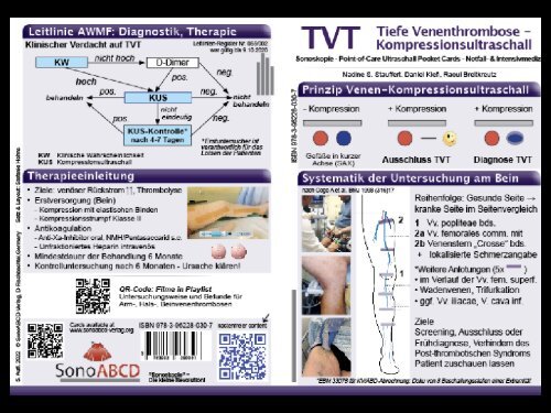 Filme zur Sonoskopie PocketCard TVT - Tiefe Venenthrombose Kompressionsulltraschall