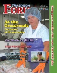 The Union Forum - July-Aug 2008 - Fishermen, Food and Allied Workers