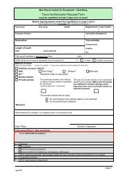 travel authorization form 1610