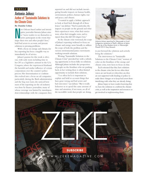 ZEKE Magazine: Spring 2022