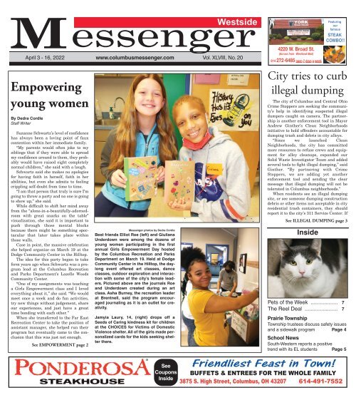 Westside Messenger - April 3rd, 2022