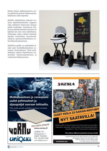 Kuljetus & Logistiikka 1 / 2022