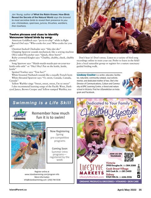 Island Parent Magazine April-May 2022